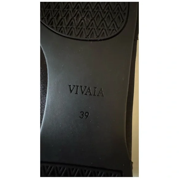 Vivaia Square-Toe Lace-Up Satin Sneakerina (Cristina) in black - Picture 9 of 13